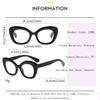 New Brand Acetate Frame Photochromic Reading Glasses Anti Blue Light Women Hyperopia Eyewear 0 To +600