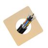 Electrical Supplies With Rubber Pad Wall Blank Panel With Outlet Hole 86Type Cable Cover Cable Organizer Storage Network Cable
