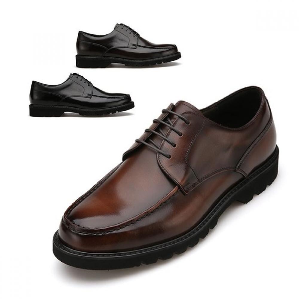 MiSope Men S caSUal U Tip dreSS ShoeS 3cm 022131005 blacks/250