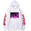 Berserk Anime Hoodie Oversized Loose Fit Graphic Print Sweatshirt Men Casual Streetwear