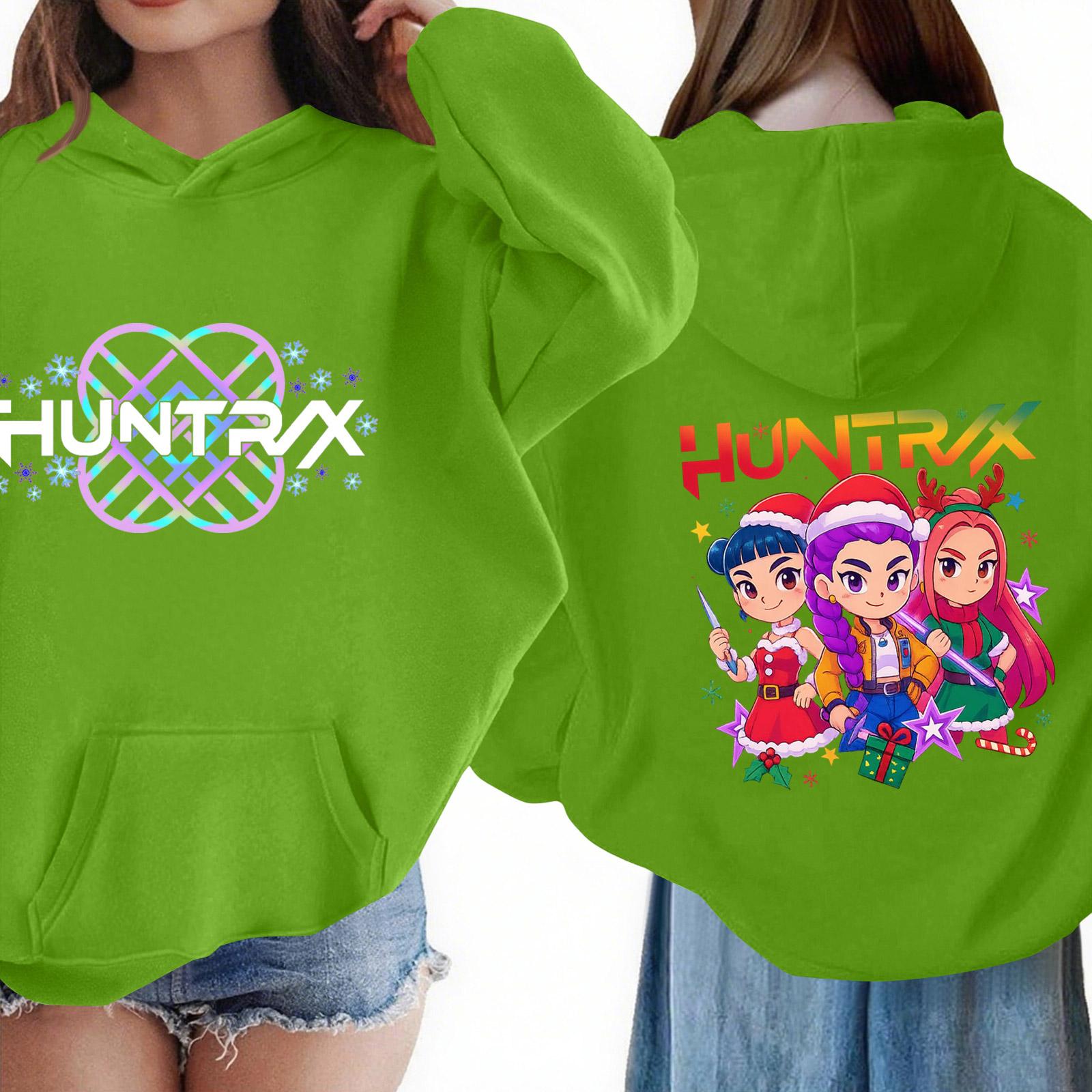 

Детский пуловер с длинным рукавом, свободного кроя, с капюшоном и принтом в виде букв 160 зелёный