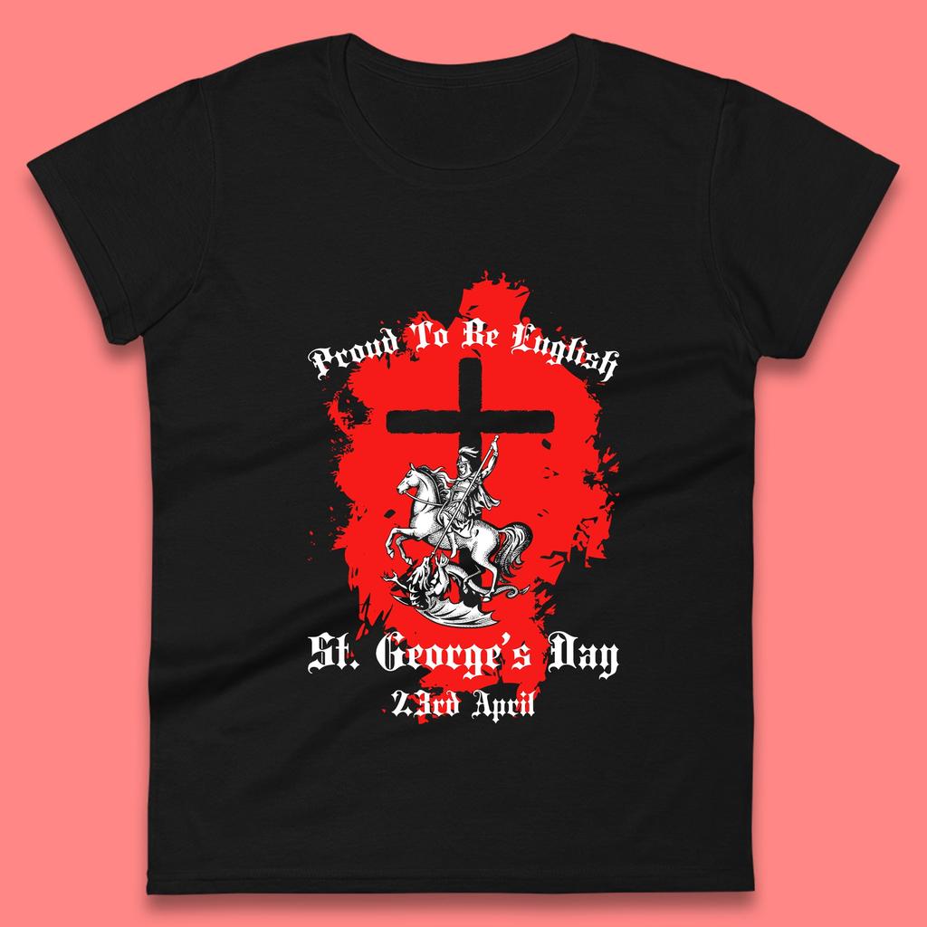 St. George's Day Womens T-Shirt Mens Tops Tees Unisex