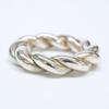 BOTTEGA VENETA Ag925 Twist Ring ring 13 SilverUsed