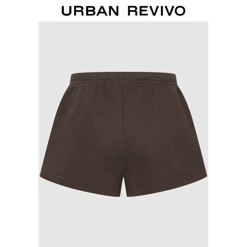 UR2026 Women's Retro Bowknot Drawstring Ultra-Short Shorts
