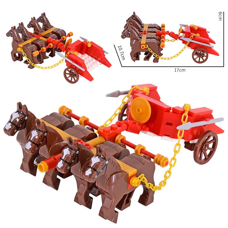 MOC Creative Expert Ideas Military Medieval Weapon Crossbow Catapult Crane Bricks Building Blocks DIY Toys for Children Gifts