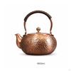 Hammered Copper Kettle Handcrafted Tea VintageStyle Pot for Kitchen