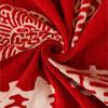 Chinese-Style Wedding Sofa Throw Blanket Full Coverage Anti-Cat Scratch Pet-Proof Non-Slip Fluffy Sofa Blanket Living Room Mats