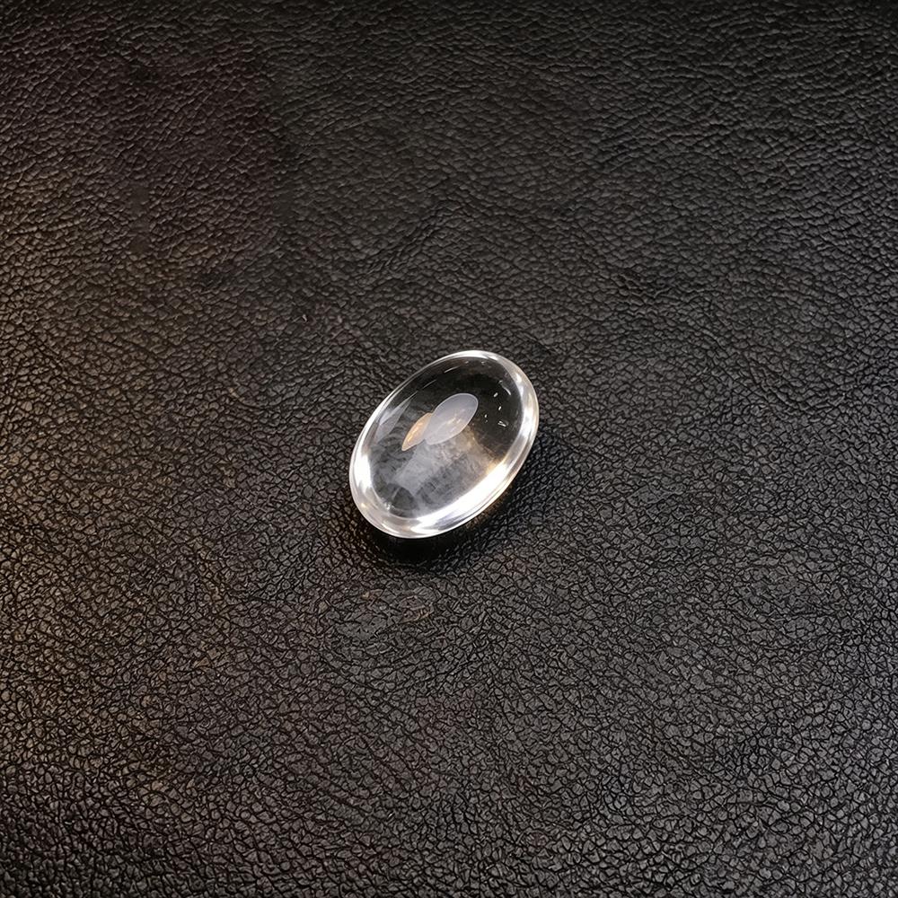 5A Qualität Ei-Oval Polierter Edelstein Natürliches Material Rutilquarz Kristall Loser Edelstein Stein Für Handgemachten Schmuck 1 Stück