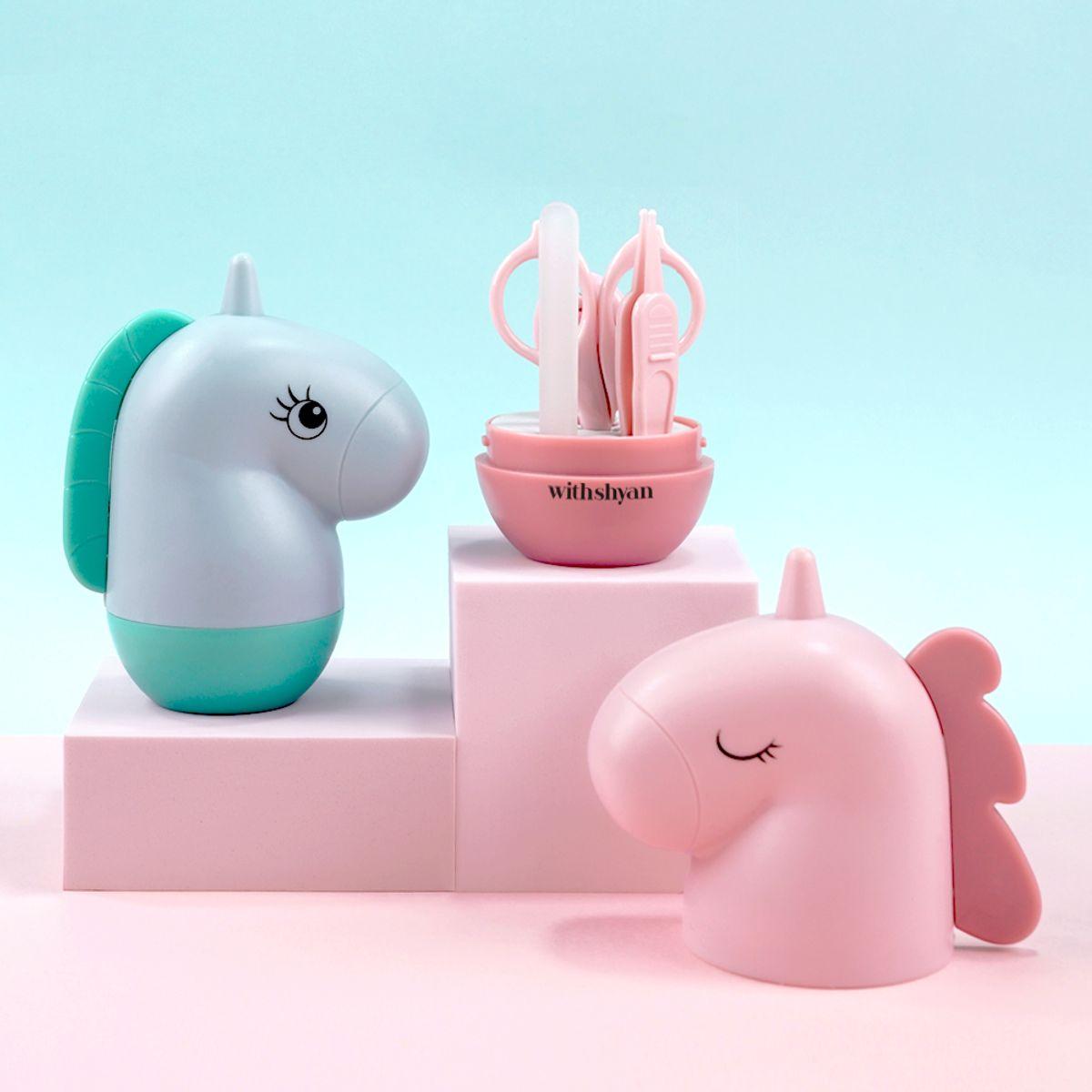 Unicorn Toddler Nail Care Set pink