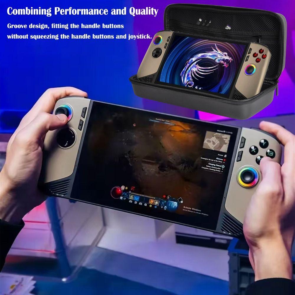 EVA Game Console Storage Bag Hard Cover NEW Carrying Case for MSI Claw 8 AI+ 2025