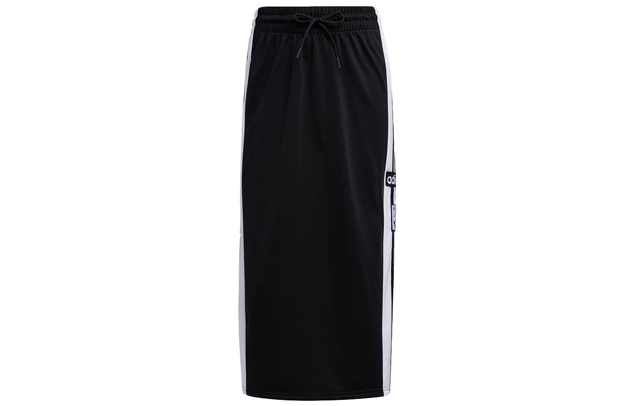 Adidas Originals ADIBREAK Casual Long Skirt Women s Black H39022 30