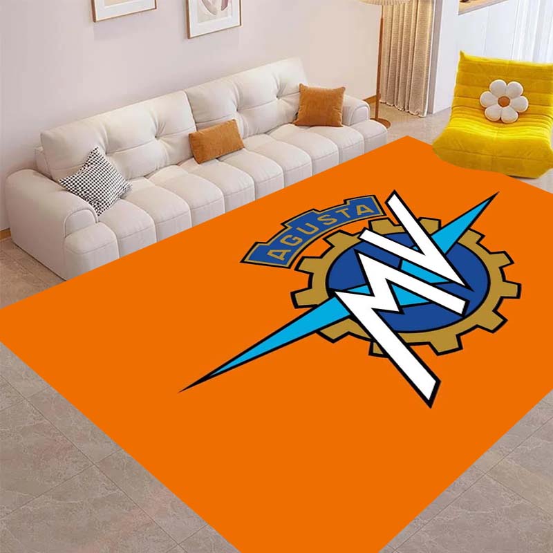 MV AGUSTA Entrance Door Mat Washable Non-Slip Living Room Sofa Chairs Area Mat Kitchen Welcome Doormat