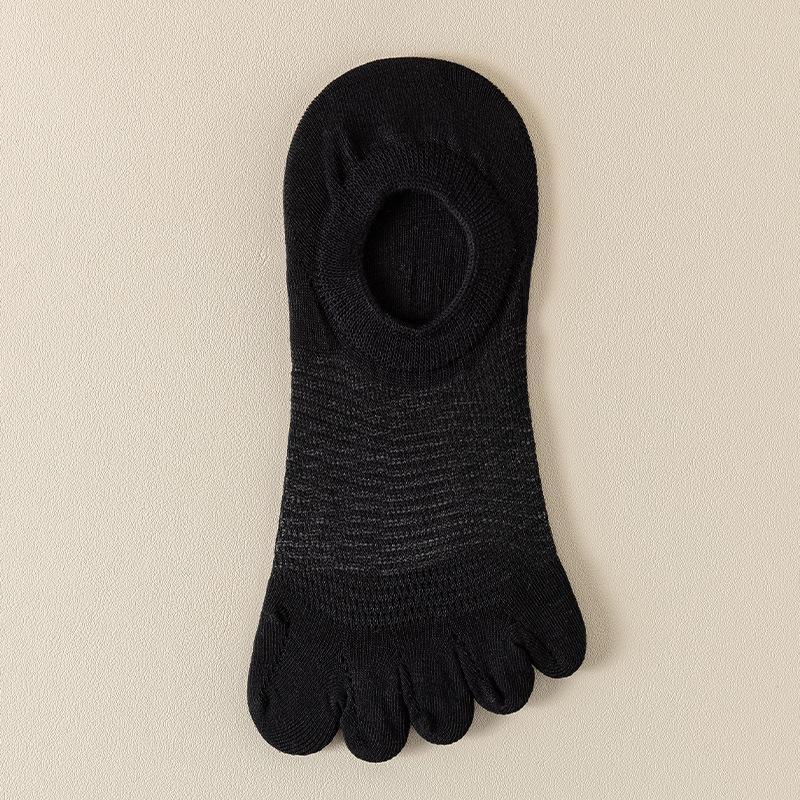 Boat Socks, Invisible Socks, Women's Summer Thin Five-finger Socks, Women's Mesh Anti-slip Shallow Mouth Boat Socks, Boneless Women's Socks