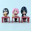 Naruto Shippuden Ramen Theme Series  Chibi Small Pvc Anime Figurine Naruto Sasuke Uchiha Merch  Toys Present For Kids