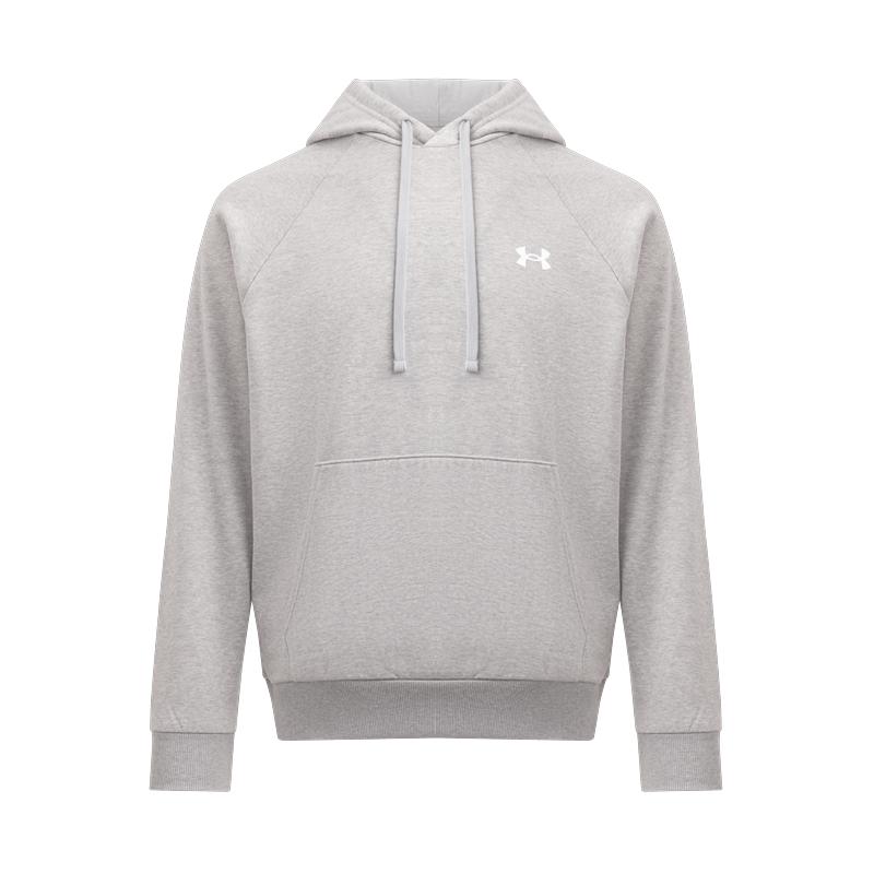 

Under Armour Мужской пуловер с капюшоном для бега, дышащая футболка с длинным рукавом, топы 1379861-015 L