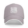 God Is Great Beer Is Good People Are Crazy Sandwich Cap Unisex Adult Baseball Cap Lightweight Hat