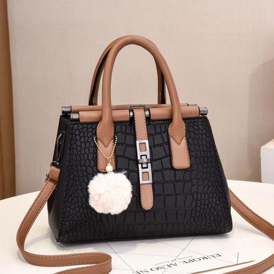 Handbag Crocodile Texture Shoulder Messenger Bag Women's Bag Classic