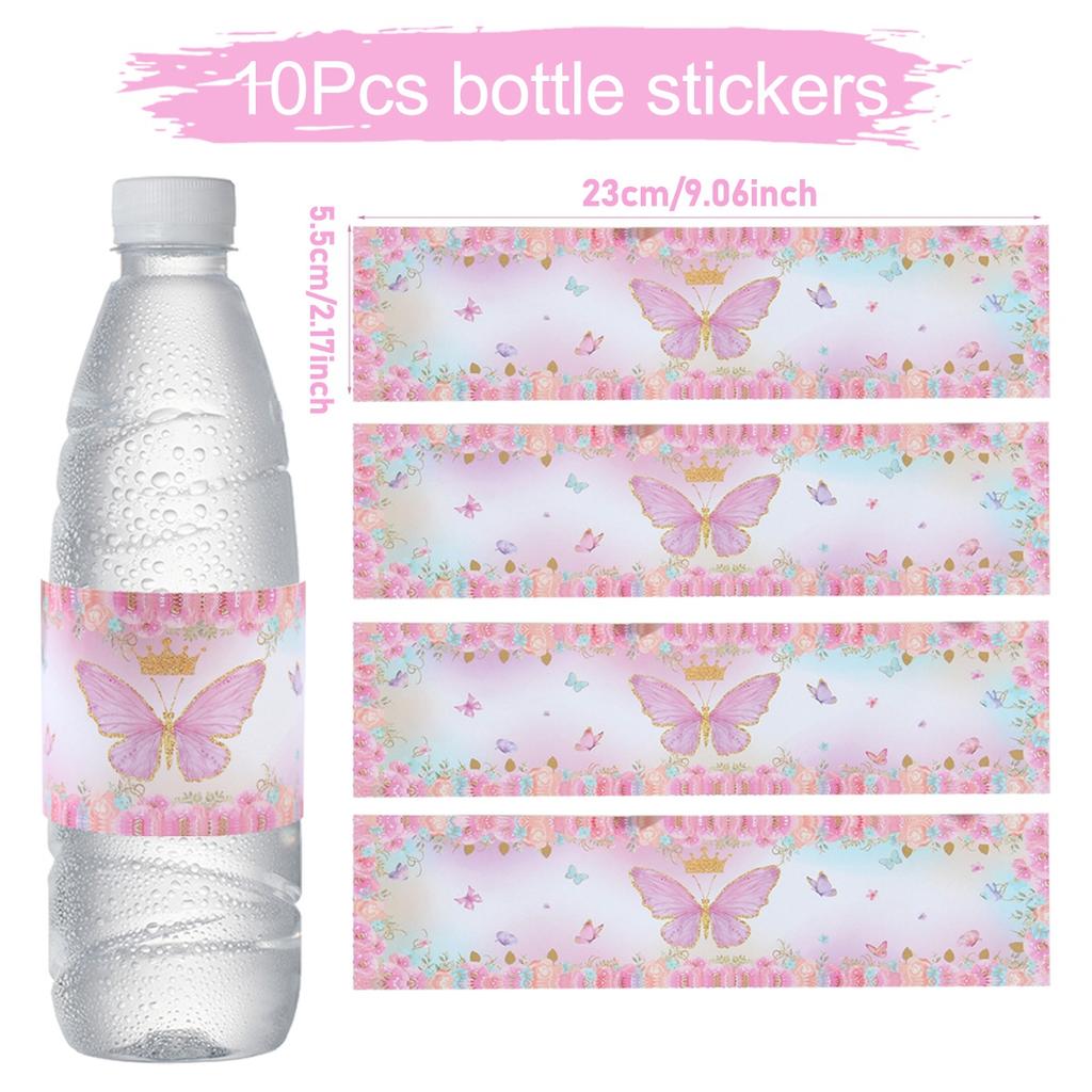 Butterfly Birthday Party Waterproof Tablecloth Spring Summer Outdoor Butterfly Party Table Decor Girl Birthday Party Supplies