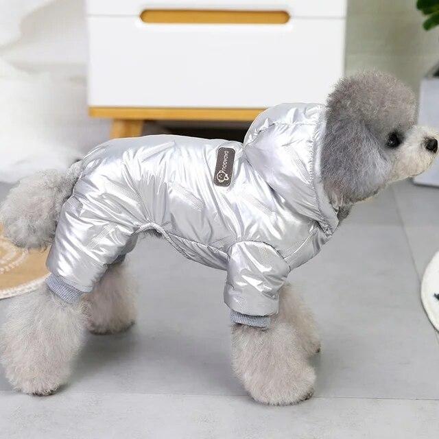 Warm Dog Clothes Winter Puppy Pet Coat Jacket For Small Medium Dogs Thicken Waterproof Yorkies Pets Clothing Hoodies Chihuahua