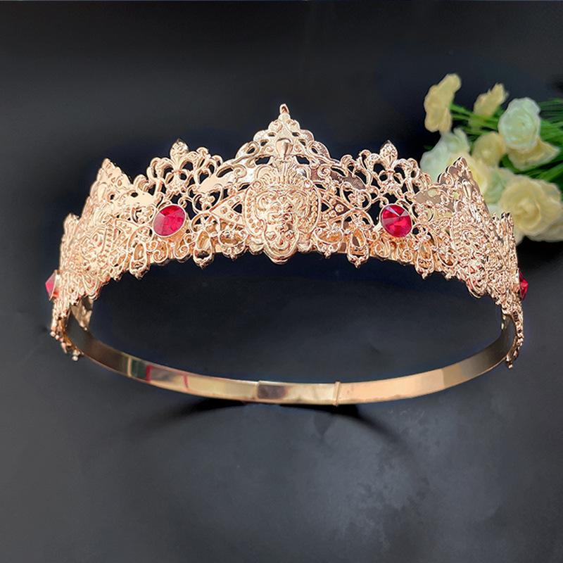 Men's Crown Tiara Prince Crown King Beauty Pageant Crown Queen Bar Performance Crown Unisex Crown