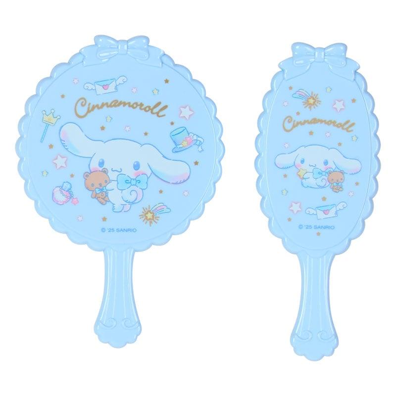 Sanrio Cinnamoroll Mirror & Brush Set Japan NEW