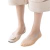 Damen Sommer Neu Rundmaul Einfarbig Leichter Mund Dünner Rand Unsichtbare Rutschfeste Socken