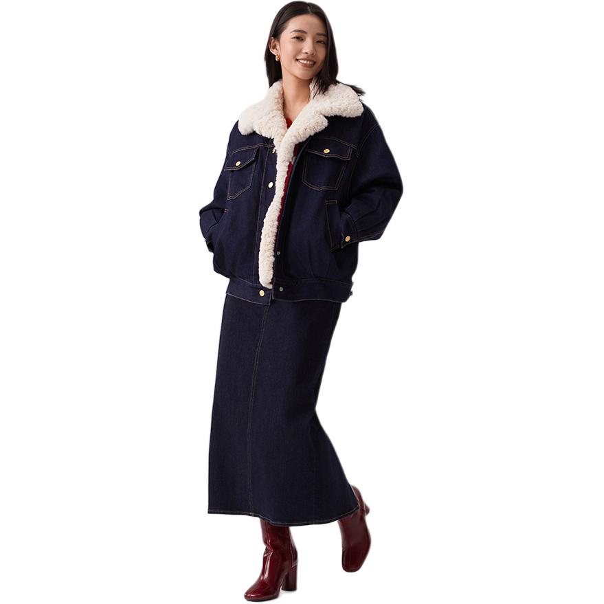 Levis SS25 Limited Edition Comfortable Button Closure Casual Denim Jacket Women Jacket 0035T-0000