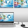 HDTV Splitter 1 To 2 Output for Double Monitors 1 In 2 Out 1080P Video Support for Computer TV and Gaming Deskop