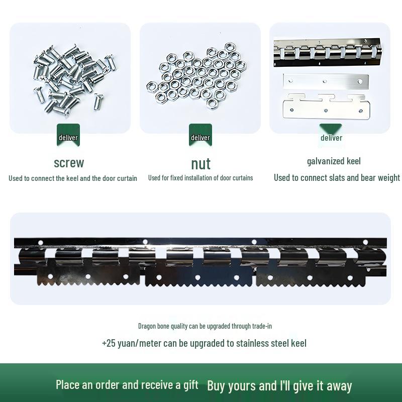 Four Seasons PVC Transparent Door Curtain: Mosquito-Proof, Windproof, Blackout, Punch-Free, Air Conditioning Partition.