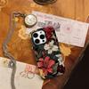 Vintage Hibiscus Bloom Phone Case for IPhone 17AIR 16E 16 15 14 13 12 11 17 Pro Max Plus Double-layer Back Cover