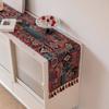 Cotton Table Cover with Tassel Tablecloth INS Table Runner  Table Decor
