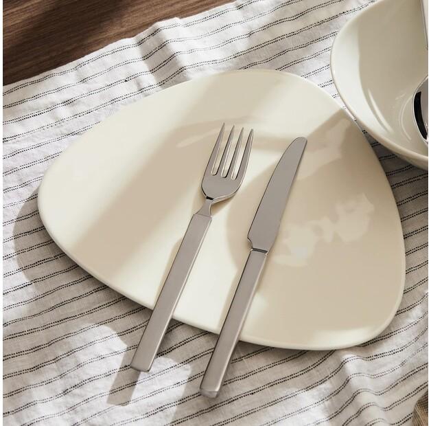 Set of Dessert Forks Alessi Dry, 6 Pcs (4180/5)