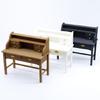 Realistic Mini Desk For Model Scene 1/12 Scale Design Plastic Crafting Essential Collectible Display Piece