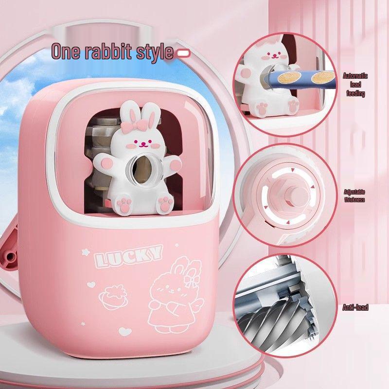 Automatic Pencil Sharpener with Lead Advance for Students and Children