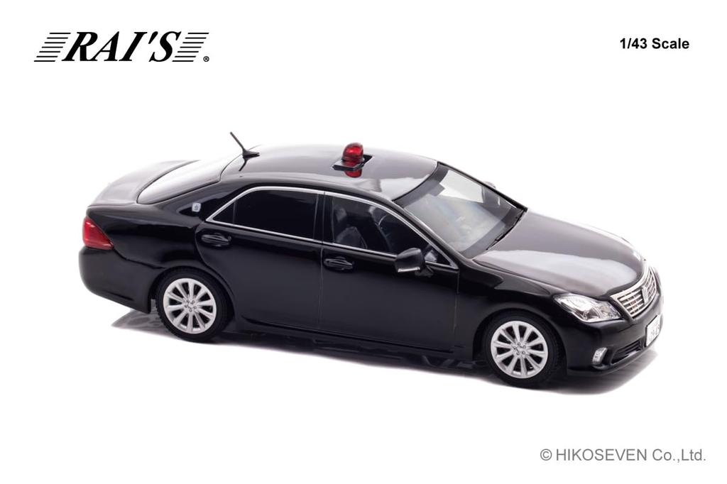 Hiko seven RAI'S 1/43 Toyota Crown (GRS202) 2013 Tokyo Metropolitan Police Department Traffic Division Mobile Patrol Unit Vehicle H7431308