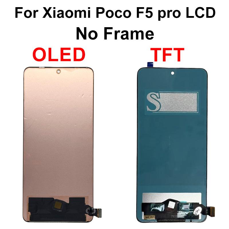 AAA++ OLED For Xiaomi Poco F5 Pro LCD Touch Screen 23049PCD8G Display Digitizer For Poco F5 LCD 23013PC75G Replacement Parts 1