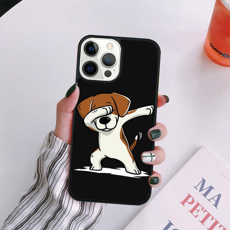 Beagle Dog Animal Phone Case For iPhone 17 Air 14 13 12 16Pro Max 15 11  Plus Max Cover Shell coque