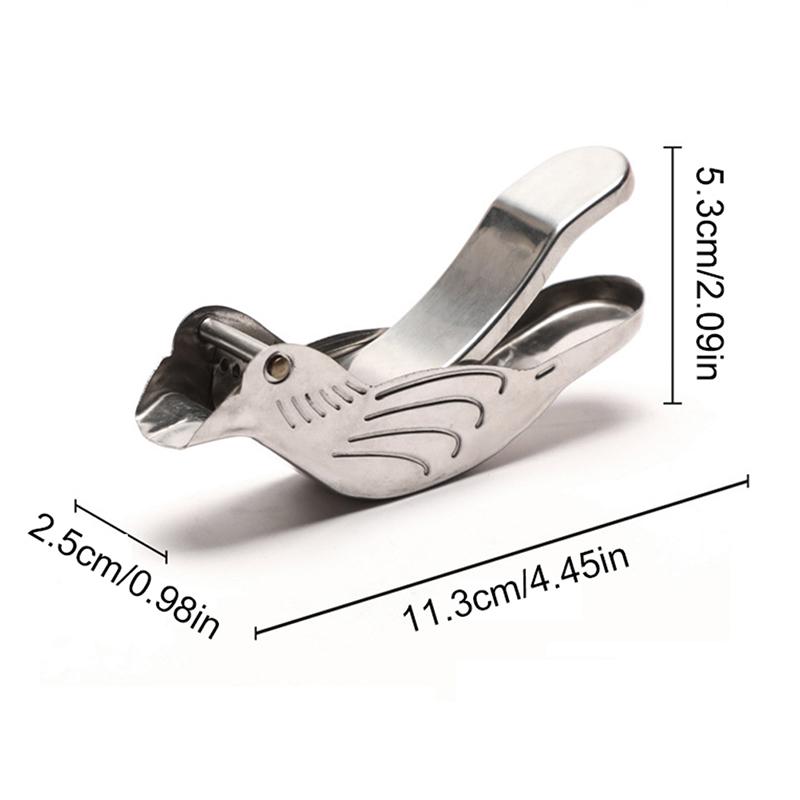 1PCS Steel Bird Shape Lemon Squeezer Anti Corrosion Hand Press Orange Juicer Handheld Portable Citrus Juicer Exprimidor De Limon