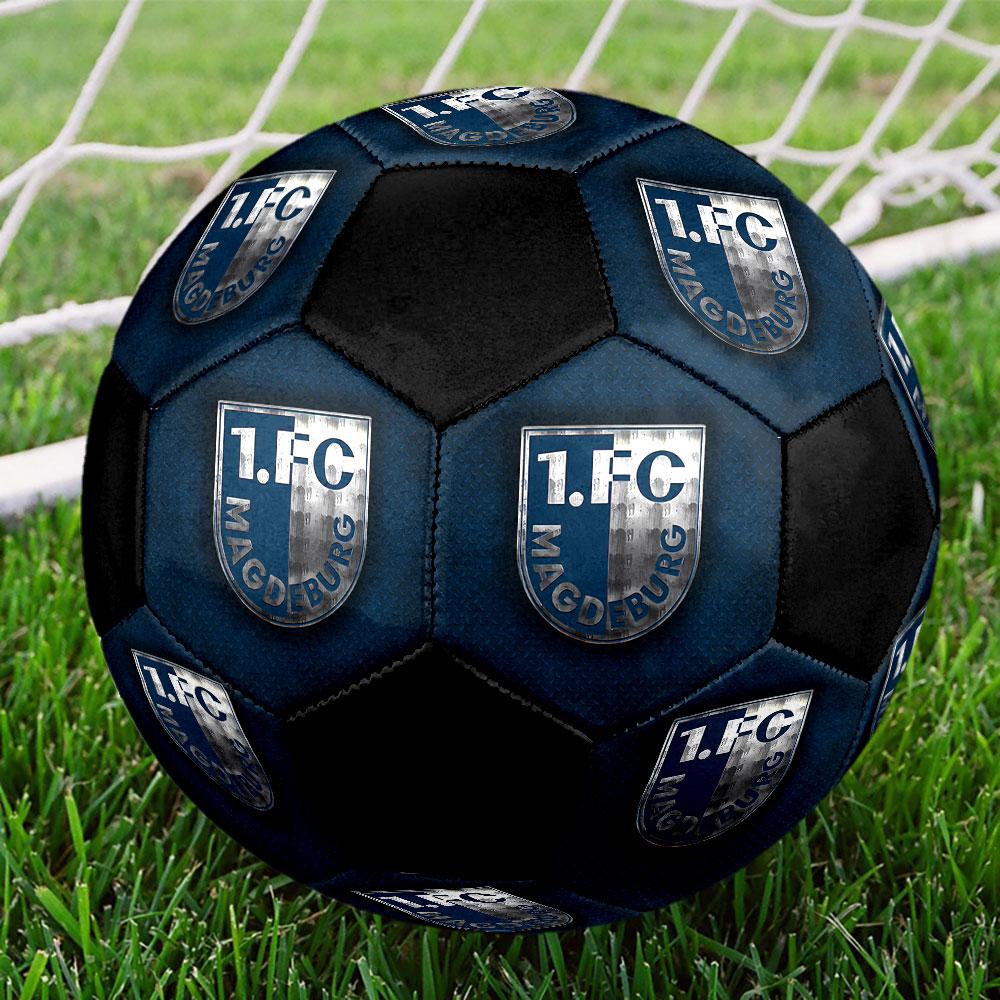 1pc 1. FC Magdeburg Soccer Ball Size 5 Indoor Soccer Ball Fashion Colorful Backyard Game - Great For Sports Fans Gift HE2