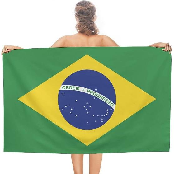 Cuban Flag Beach Towel,Oversized Super Soft Ultra Thin Absorbent Beach Towels for Travel,Quick Dry Double-Faced Pile Towel for Men