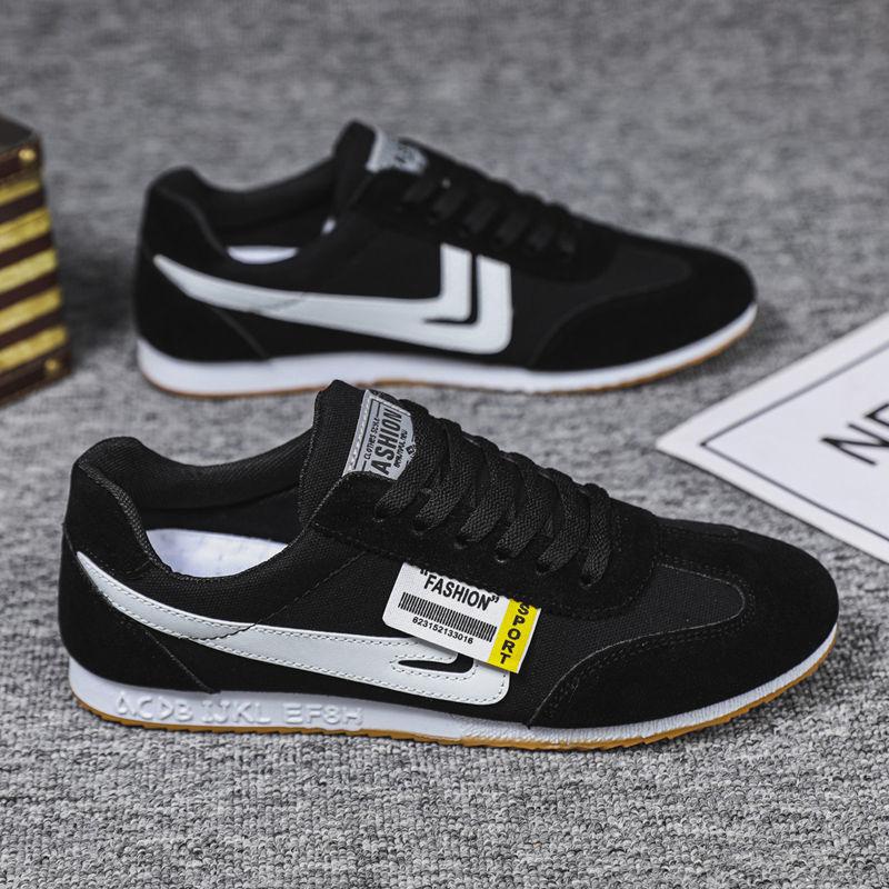 New Autumn Men Trendy and versatile Sneakers Man Lace-up Flats Outdoors Mesh Breathable Causal Light Shoes Zapatillas