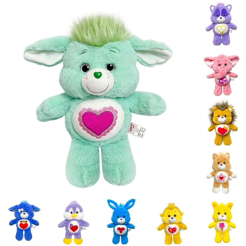 Soft And Cuddly Care Bears Plush Toy Series Including Heart Animal Friends In Rainbow Colors