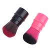 Retractable Single Blush Brush Loose Powder & Setting Brush With Cover, Portable Multi-Functional Makeup Tool