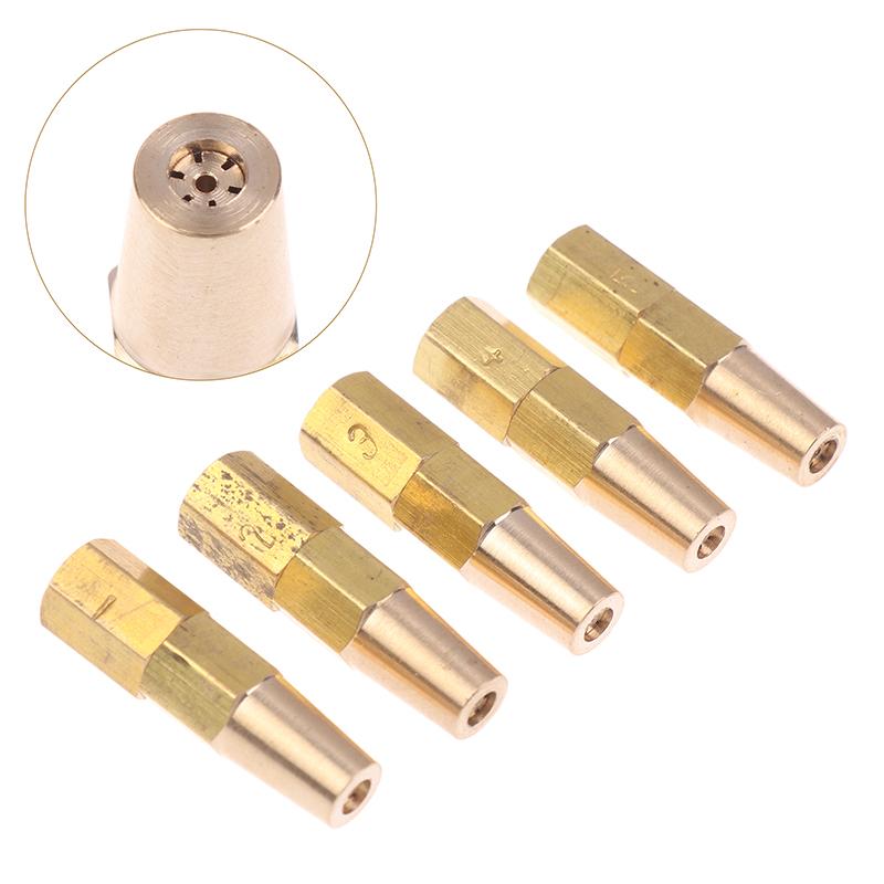 Replace Part Tips Copper Propane Welding Nozzle 0.5/0.6/0.7/0.8/0.9Mm For H01-2 Holder Gas Welding Torch Accessories