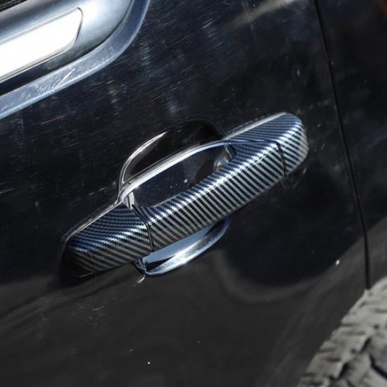 ABS Kohlefaser Außen Türgriffabdeckung Für Cadillac Escalade 07-14