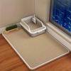 1pcs Large Honeycomb Cat Litter Mat Dual-Layer Waterproof  Easy To Clean Scatter Control Rug for Kitty Litter Box Urine-Proof & Effortless Maintenance