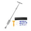 33pcs set Paintless Dent Removal Puller T Bar with Pulling Tabs Scraper for Auto Car Body Damage Repair