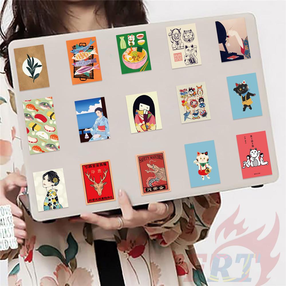 100Pcs/Set Japanese Retro Showa Art . Koharubiyori Poster Stickers DIY Fashion Decals Stickers