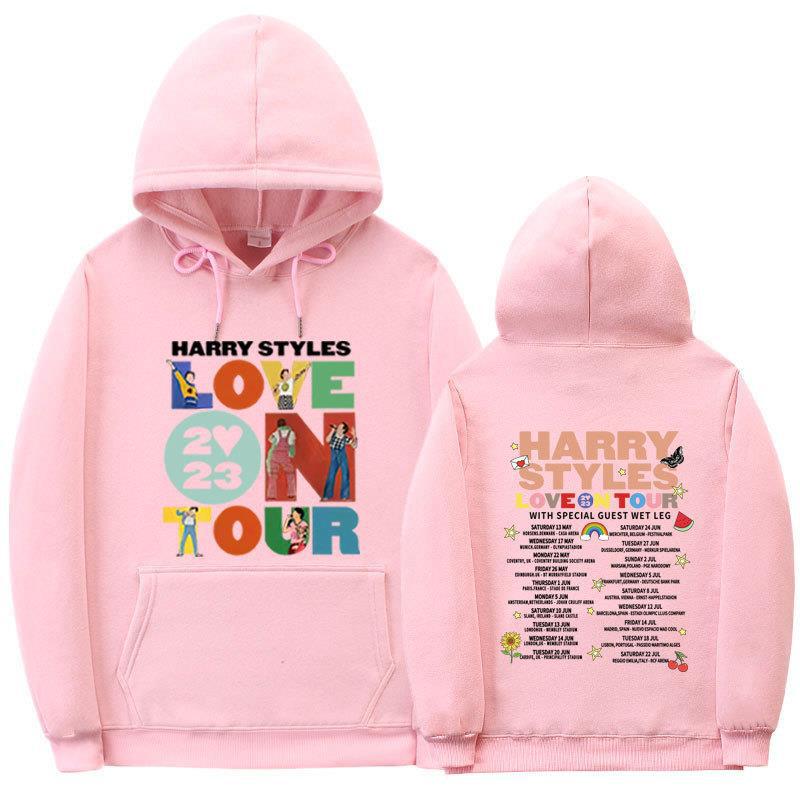 Unisex Love On Tour 2023 Letter Print Casual Sports Hoodie
