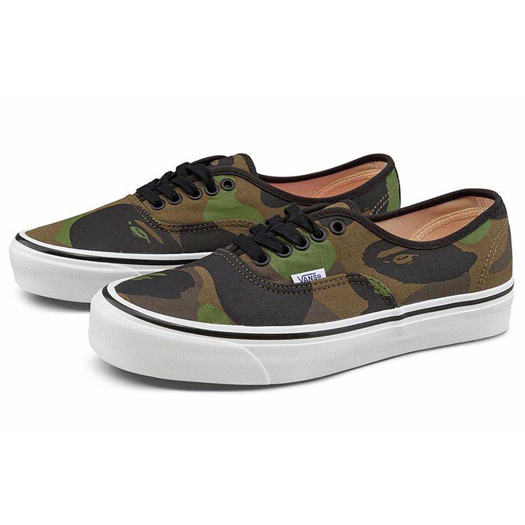 Authentic Bape x Authentic Vans 44 Dx 'First Camo' VN0A38EN7BC